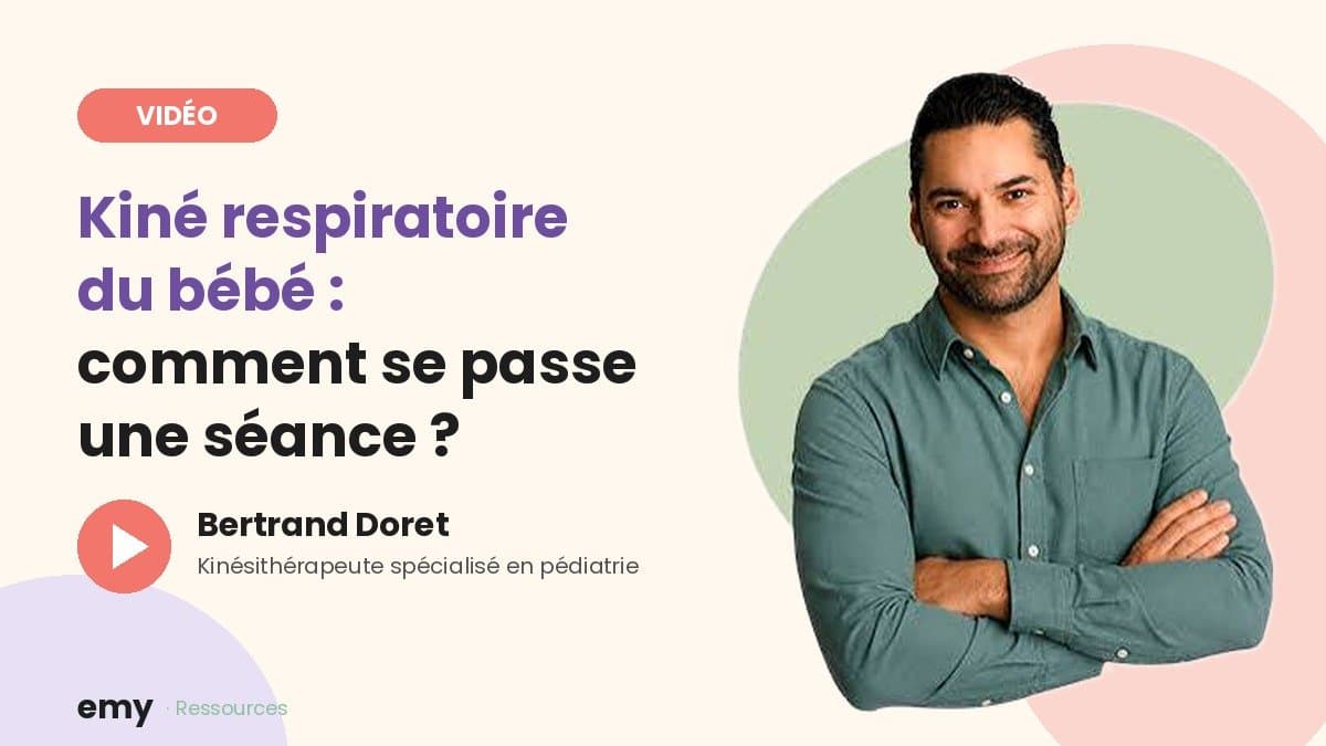 La kiné respiratoire chez le bébé : comment se passe une séance ?