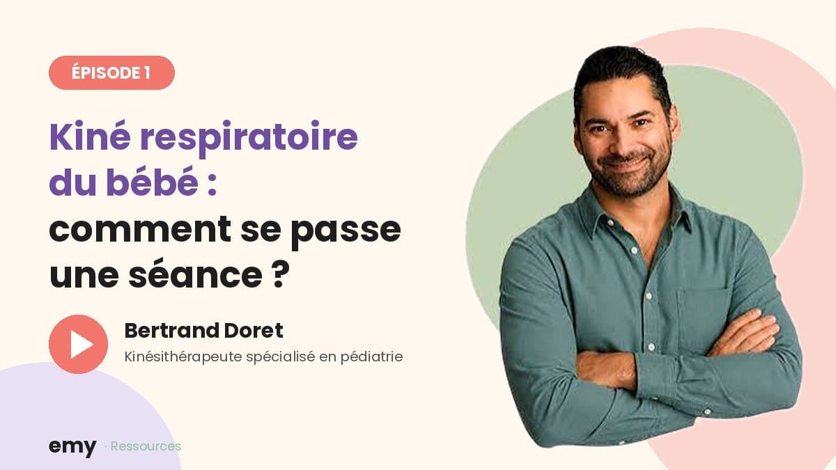 La kiné respiratoire chez le bébé : comment se passe une séance ?