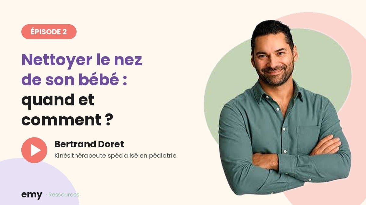 Nettoyer le nez de son bébé : quand et comment ?